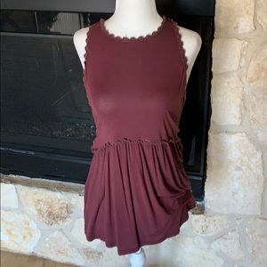 Beautiful wine colored top
